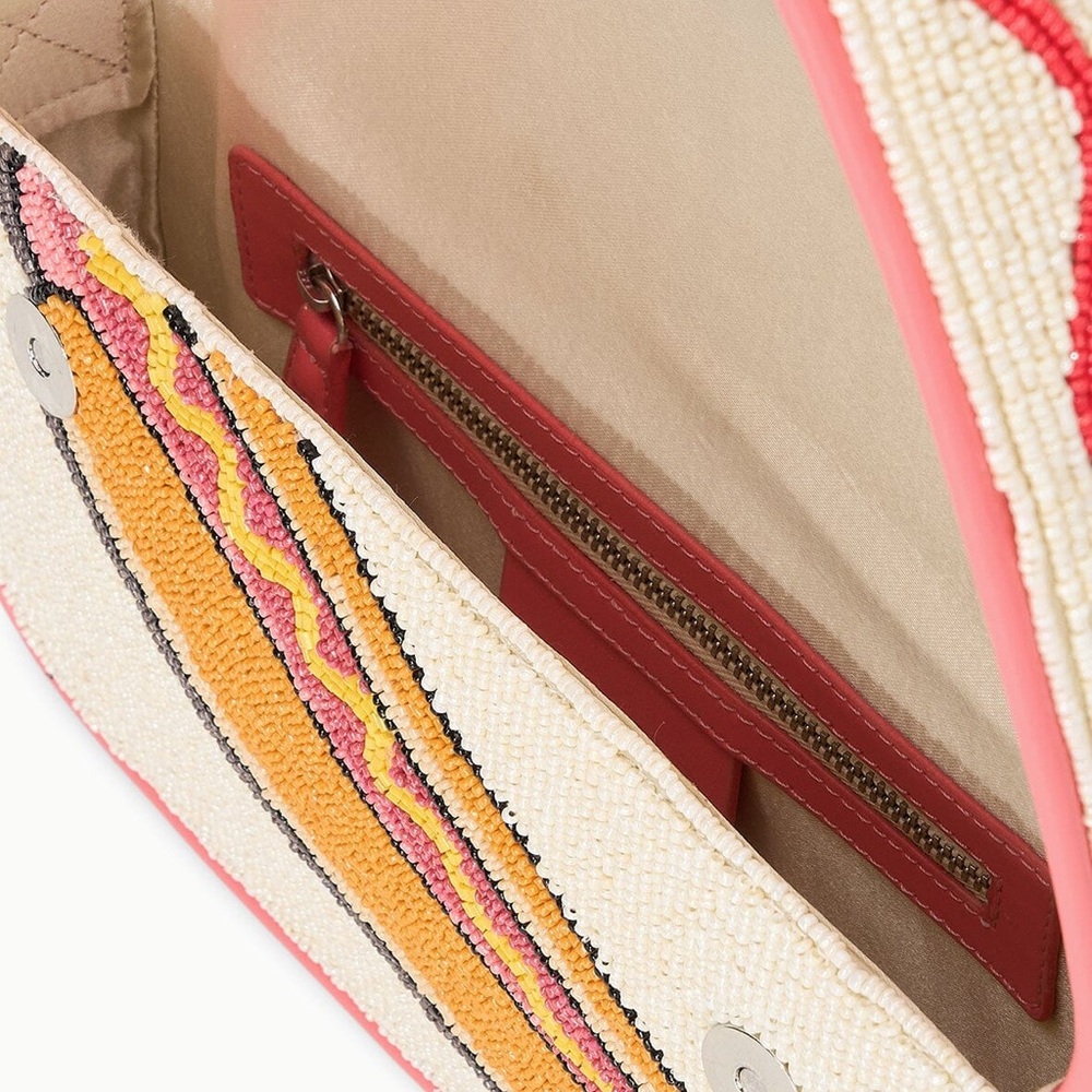 STAUD BEADED TOMMY BAG VIRAL DOG DAYS HOT DOG - Picture 8 of 13
